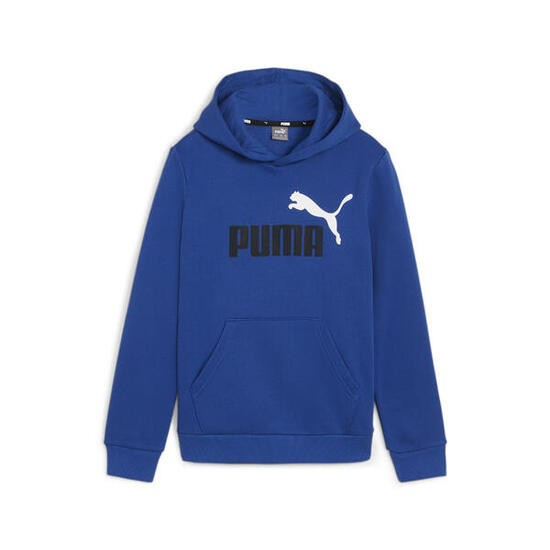Hoodie bicolore à gros logo Essentials+ Enfant et Adolescent PUMA