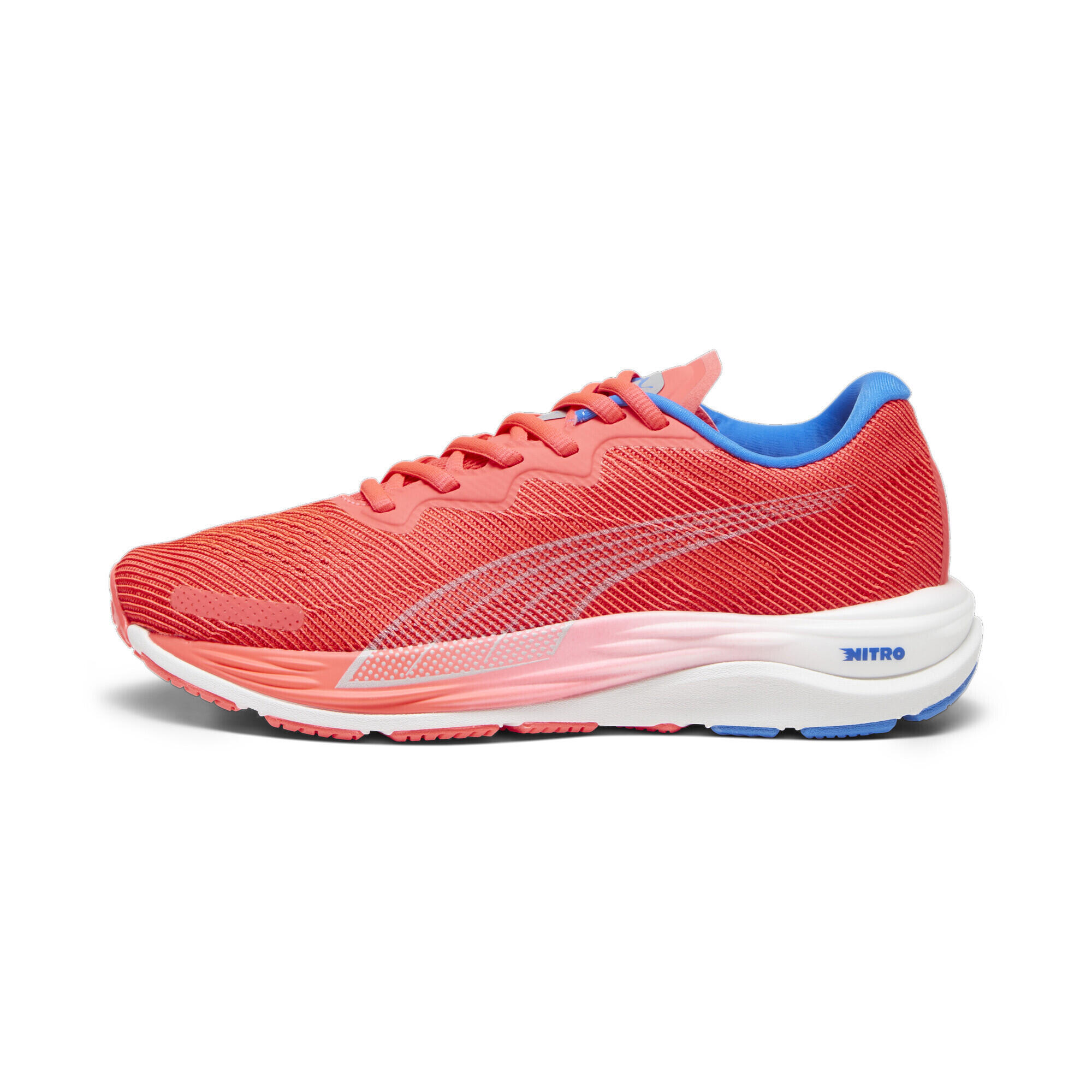 Velocity NITRO 2 hardloopschoenen voor dames PUMA Fire Orchid Ultra Blue Red 5/7