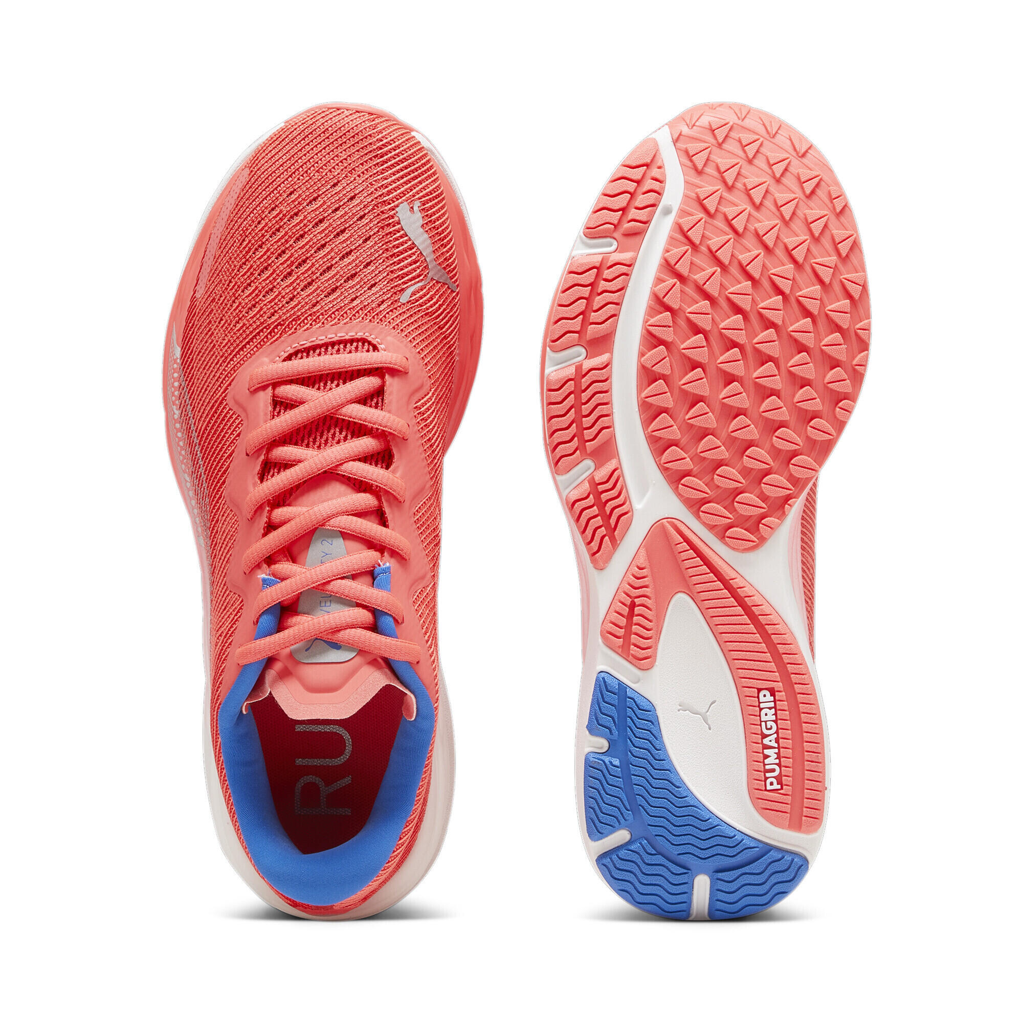 Velocity NITRO 2 hardloopschoenen voor dames PUMA Fire Orchid Ultra Blue Red 6/7
