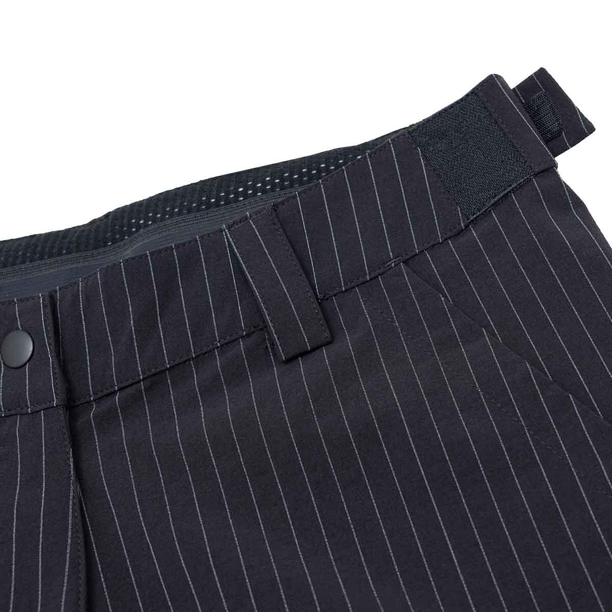 Shorts - Fahrrad - Damen - P-Sound W - schwarz - gestreift 3/4