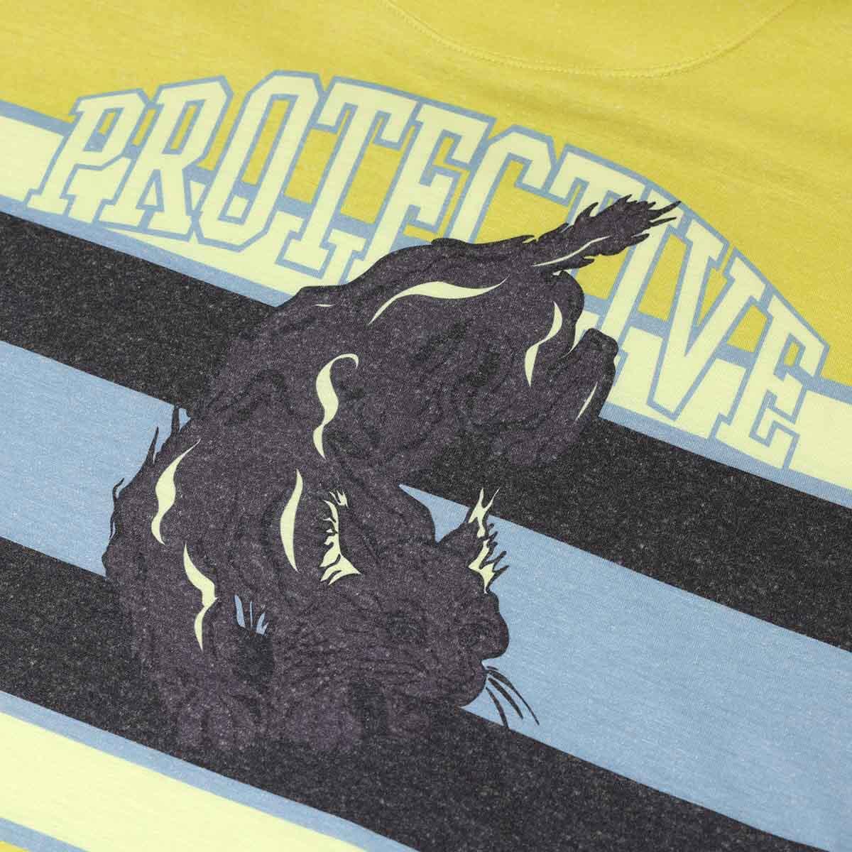 T-Camisola - Ciclismo - Homem - P-Bobcat - amarelo 3/4