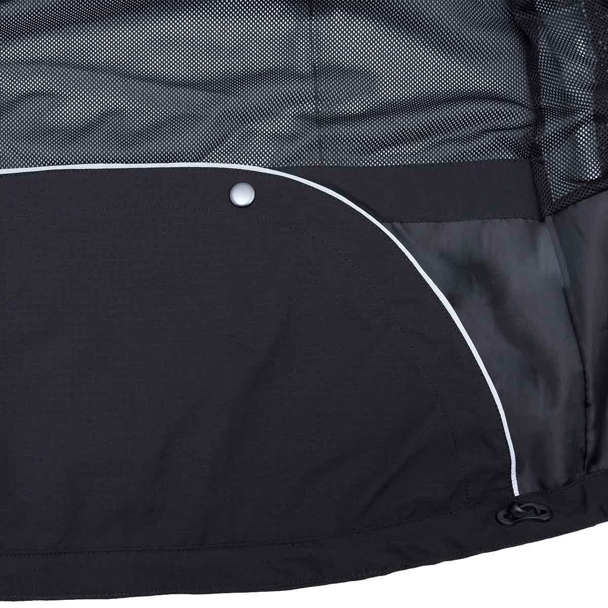 Chaqueta de lluvia - Ciclismo - Mujer - P-Day N'Nite W - negro 3/4