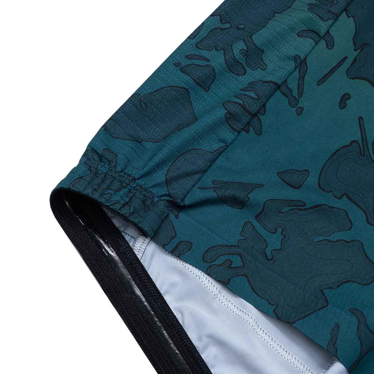 Maillot - Vélo - Homme - P-Leaf - bleu foncé 3/4