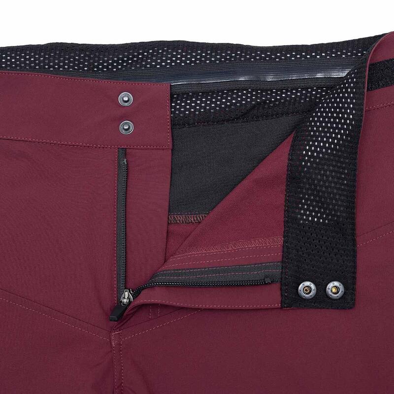 Shorts - Fahrrad - Herren - P-Flying High - dunkelbordeaux