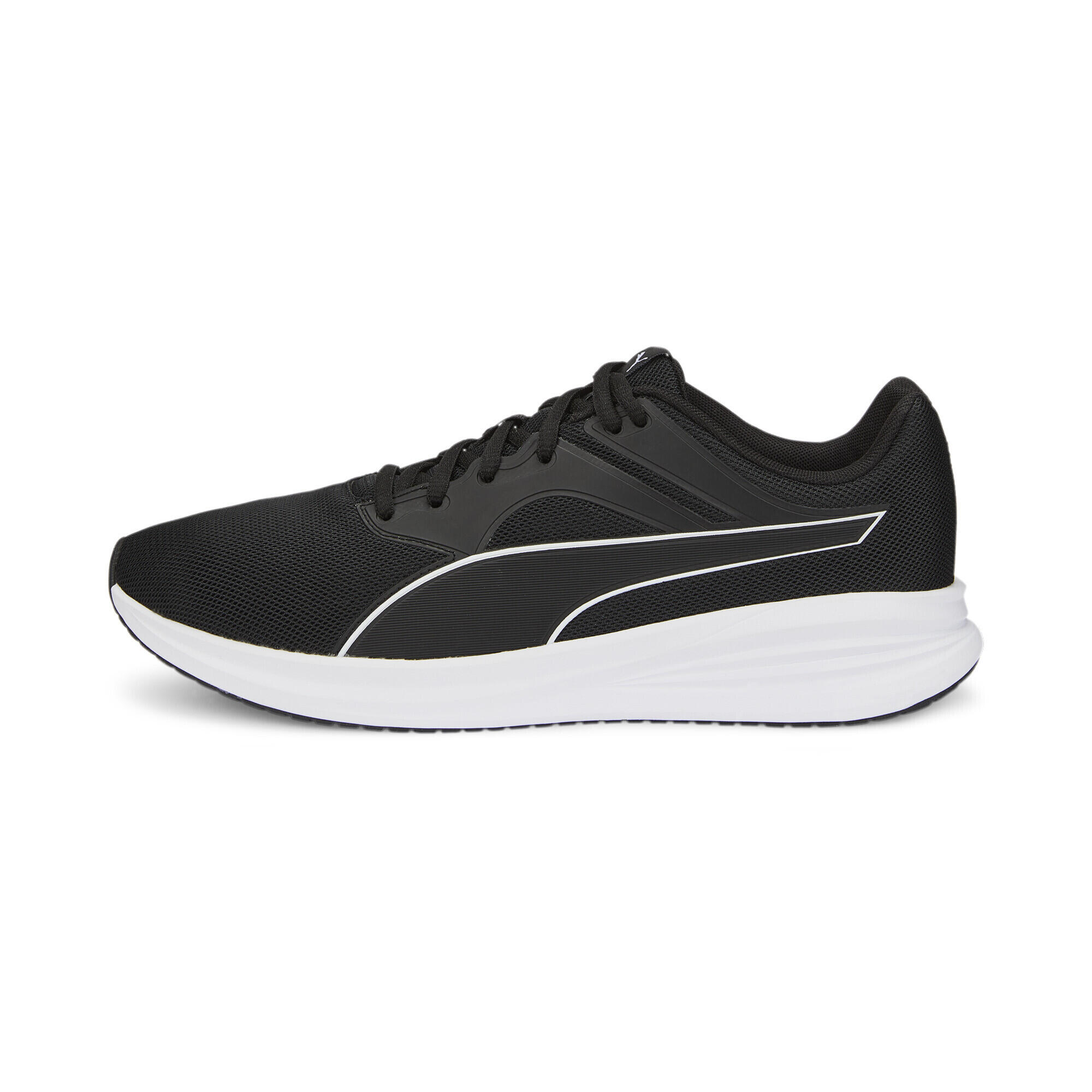 Puma - Chaussures De Running Transport Puma Black White - Chaussures De Sport - Blanc|noir - 45 - Decathlon