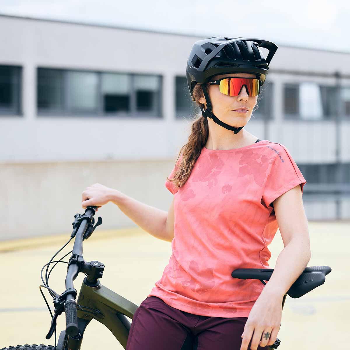 T-Maillot - Vélo - Femme - P-Clover - rose 3/4