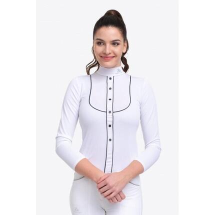 Koszulka do zawodów jeździeckich damska GENTLE RIVER