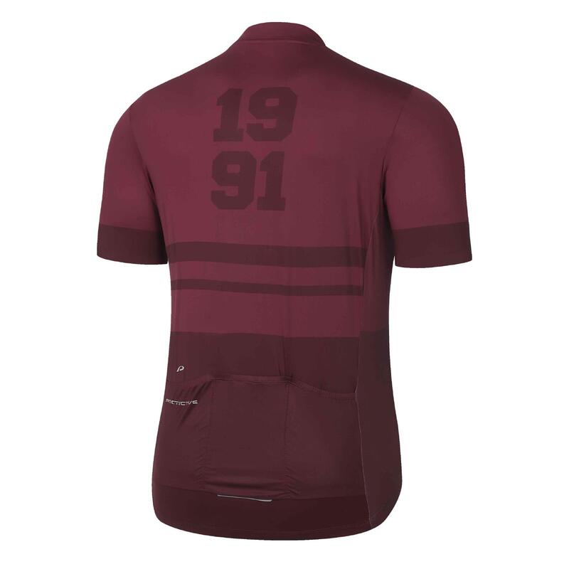 Trikot - Fahrrad - Herren - P-Fury Rod - dunkelbordeaux