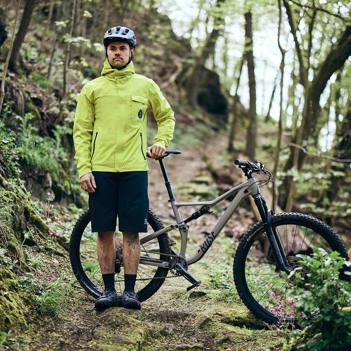 Veste de pluie - Vélo - Homme - P-Day N´Nite - jaune 3/4