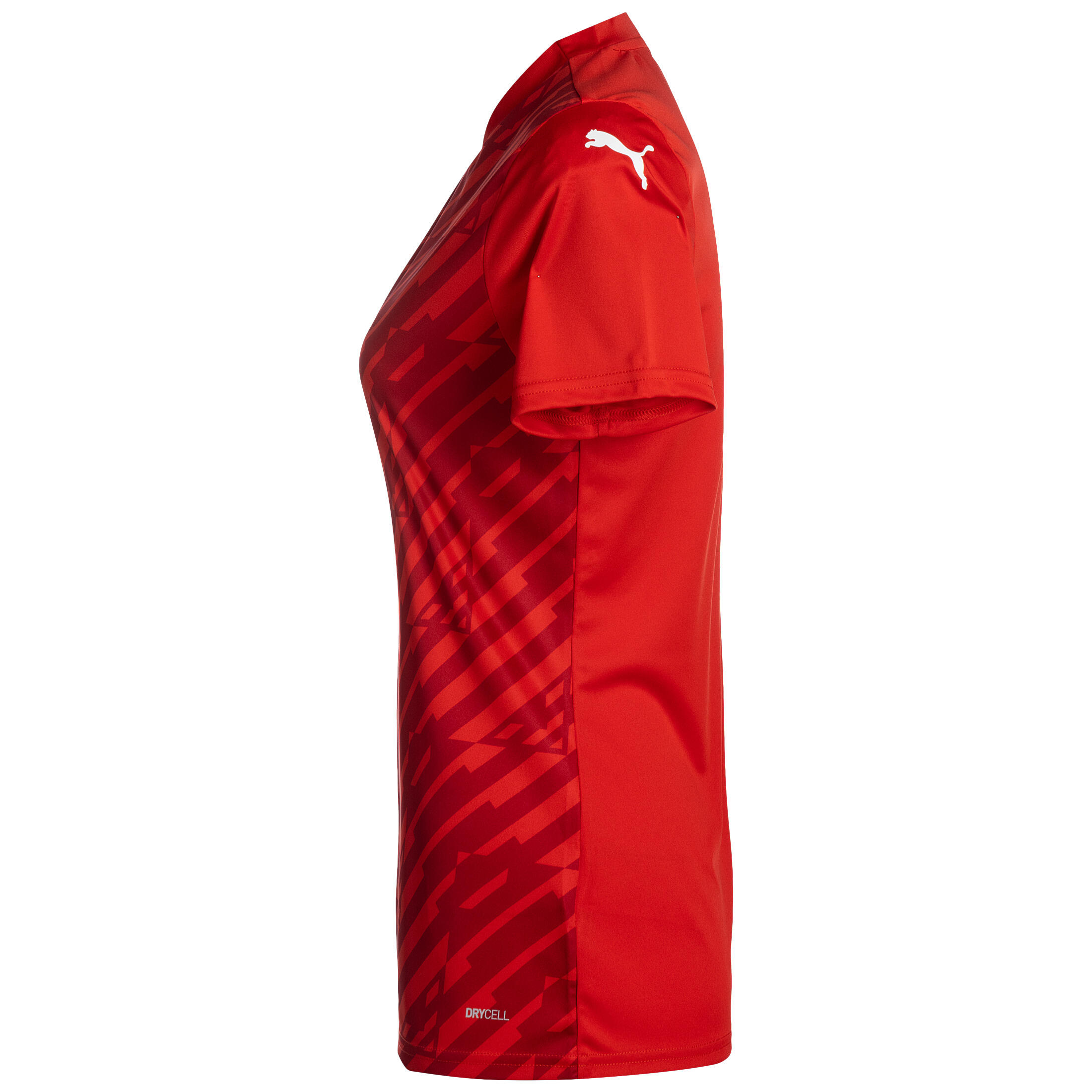 Maglia da calcio teamULTIMATE da donna PUMA Red 4/4