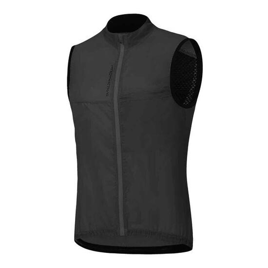 Gilet a vento - Bicicletta - Uomo - P-Vento - nero