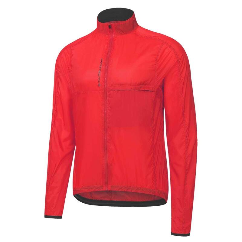 Windjacke - Fahrrad - Herren - P-Vent - neon rot