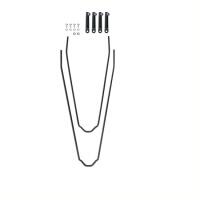 Kit aste parafanghi SKS Edge 56 mm nero alluminio 2/3