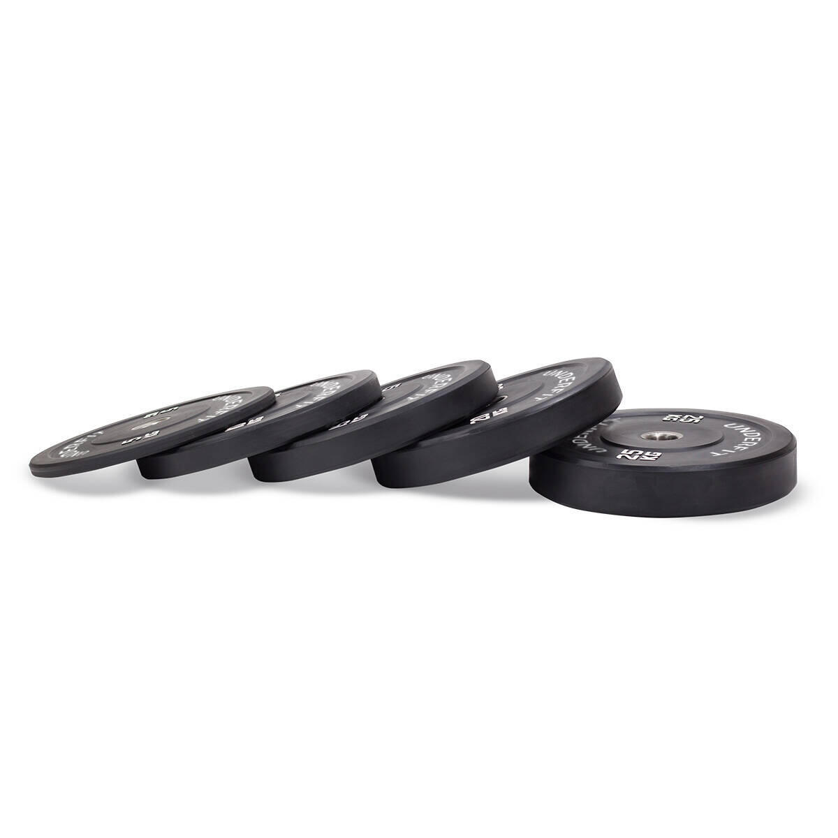 Obciążenie olimpijskie bumper Black UNDERFIT 3/6