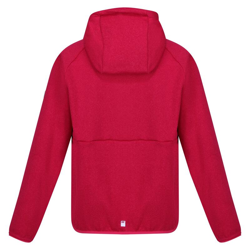 "Maxwell II" Fleecejacke für Kinder Pinker Trank