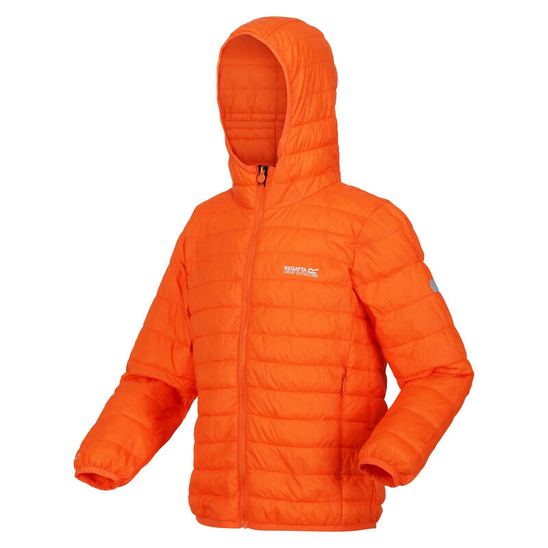 Childrens/Kids Hillpack Hooded Jacket (Blaze Oranje)