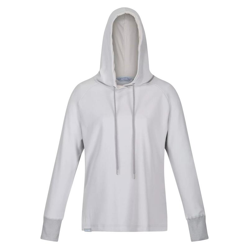 Felpa Con Cappuccio Leggera Donna Regatta Hartside Grigio Ghiaccio