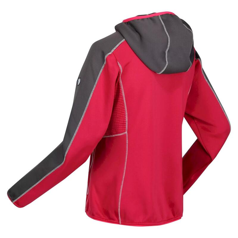 "Attare" Jacke Leicht für Damen Beeren Pink /Mittelgrau