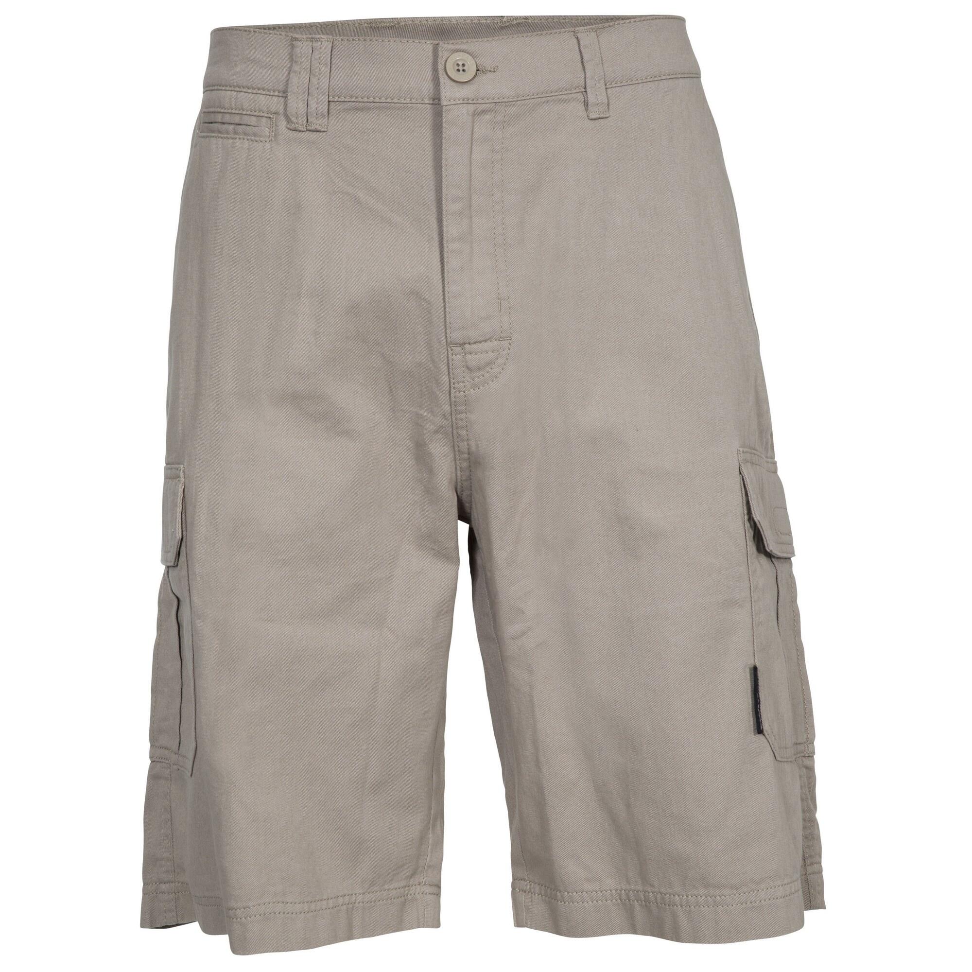 TRESPASS Mens Rawson Shorts (Oatmeal)