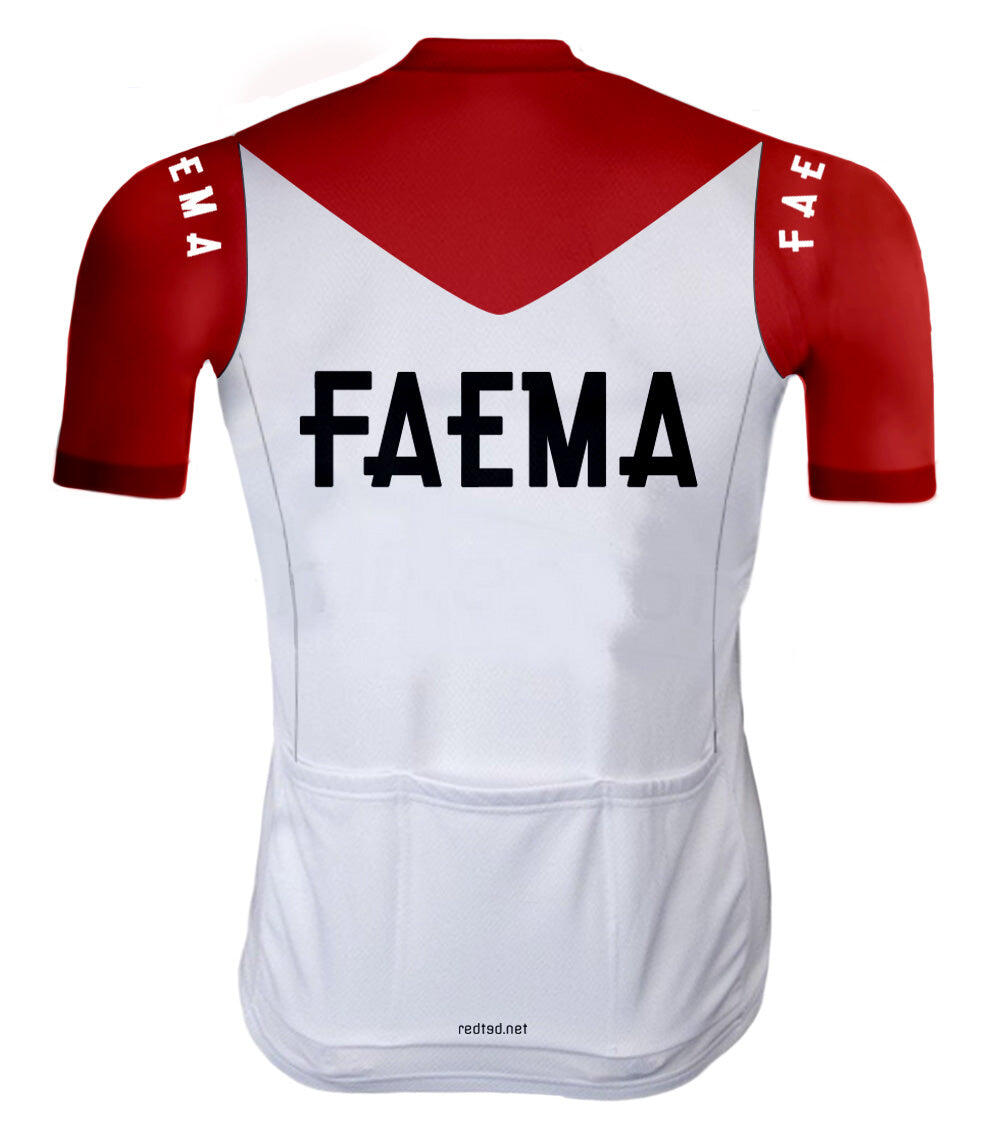 Retro Wielershirt Faema - REDTED 2/6