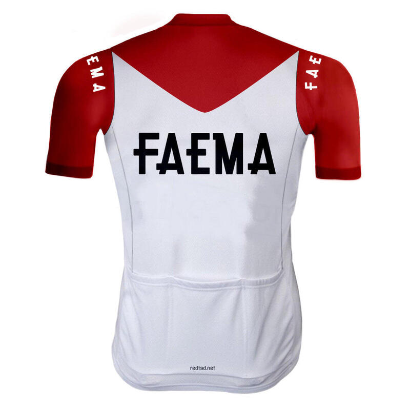 Camiseta ciclista retro Faema - REDTED