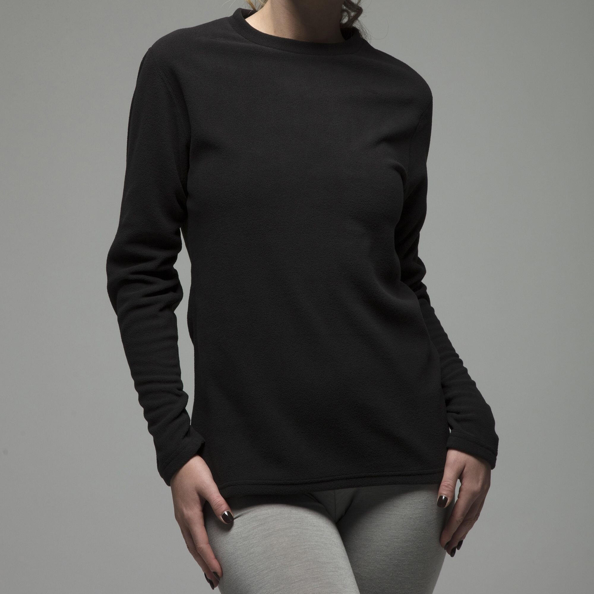 Ladies Fleece Lined Base Layer Thermal Long Sleeve Top 4/5