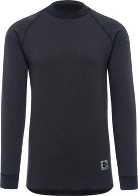 Thermowave merinowol 3in1 long sleeve shirt - heren - anthracite