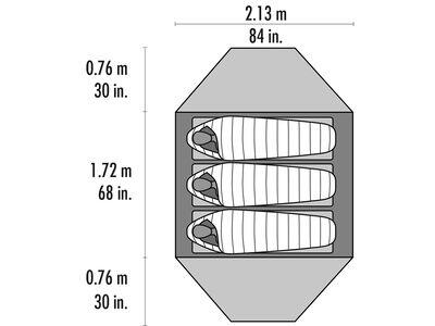 MSR Tente Elixir 3 - Vert V2 4/7