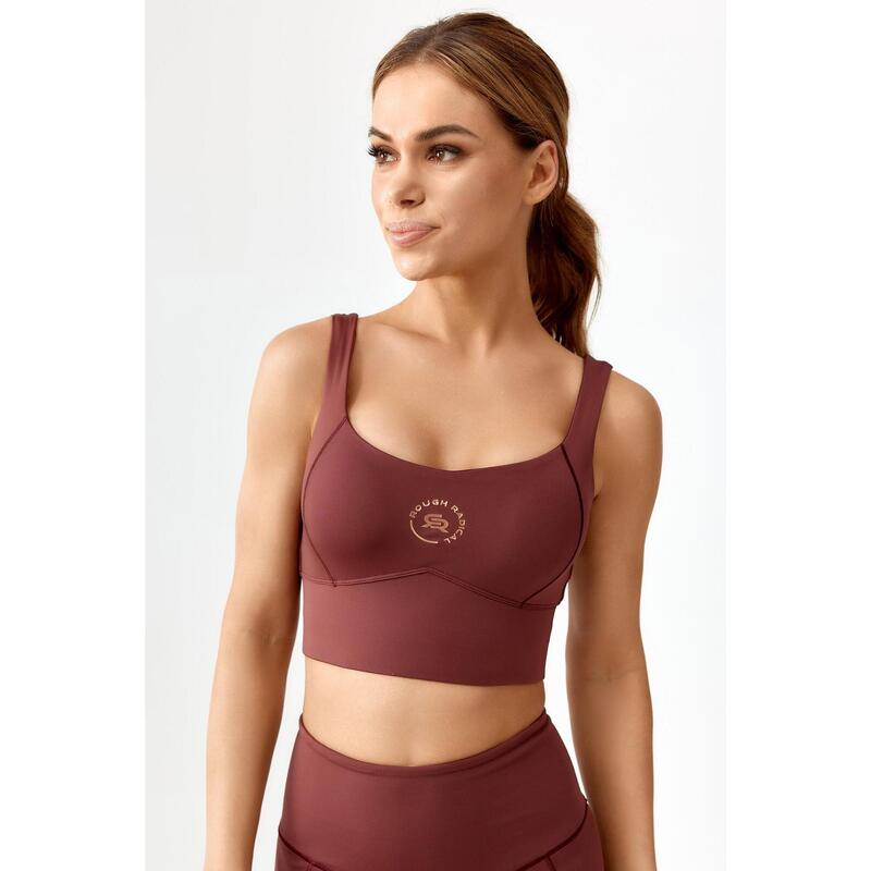 Stanik top sportowy treningowy szybkoschnący Rough Radical Sports Bra Hamptons