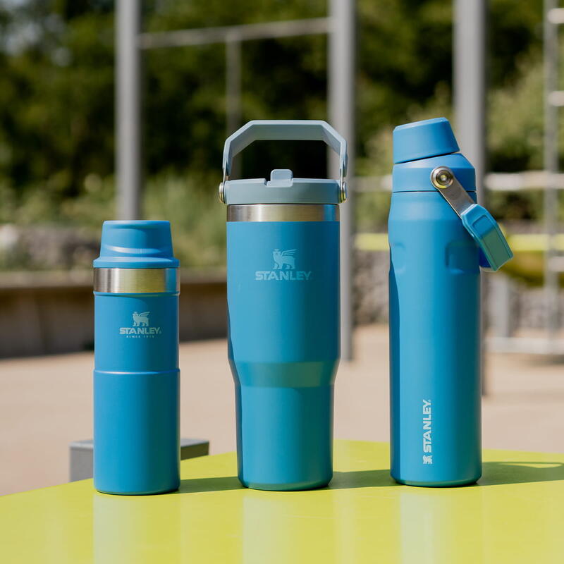 sporturi în aer liber - Paharul IceFlow™ Flip Straw 0,89 L - Azure