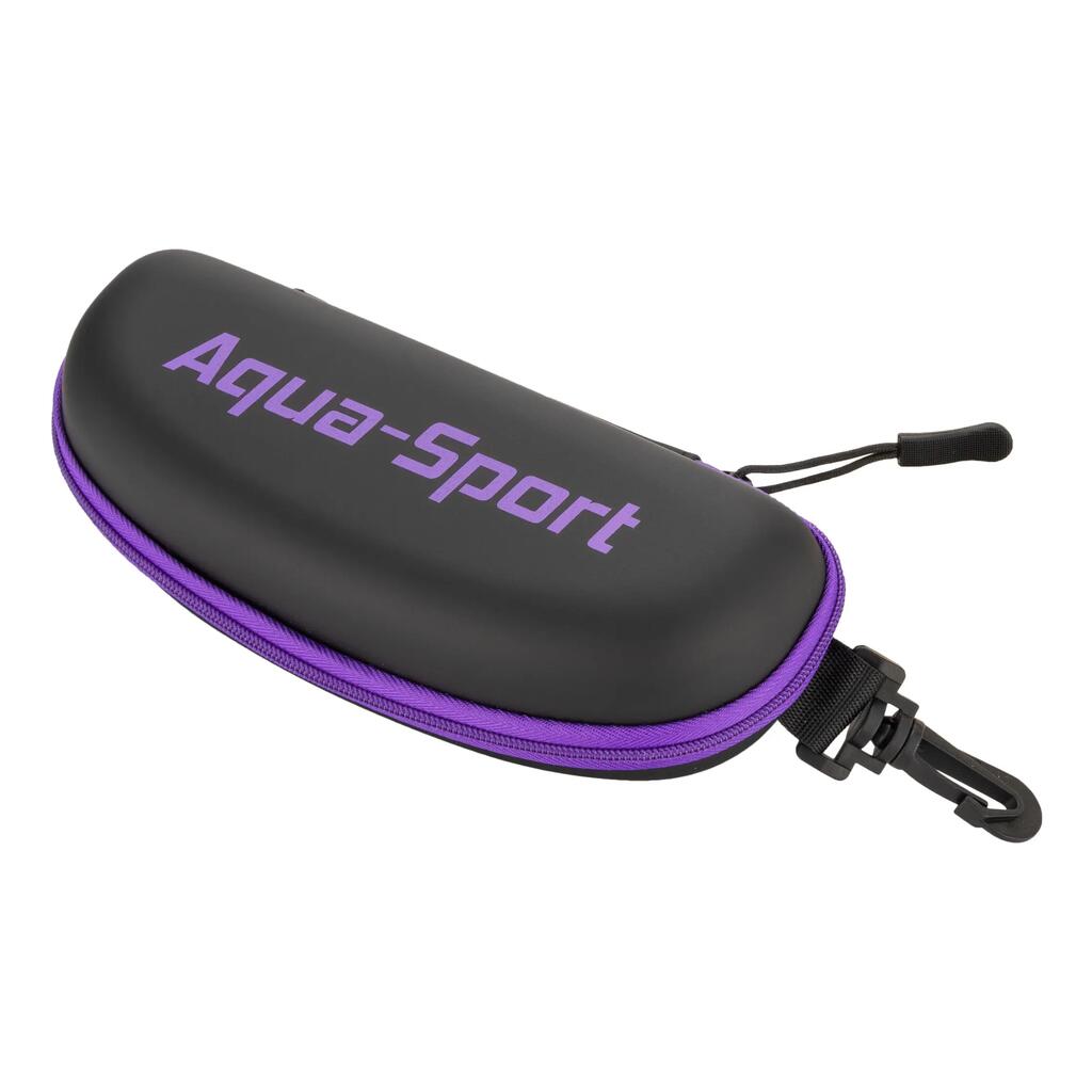 Aqua-Sport etui na okularki goggle case black-purple AS5425