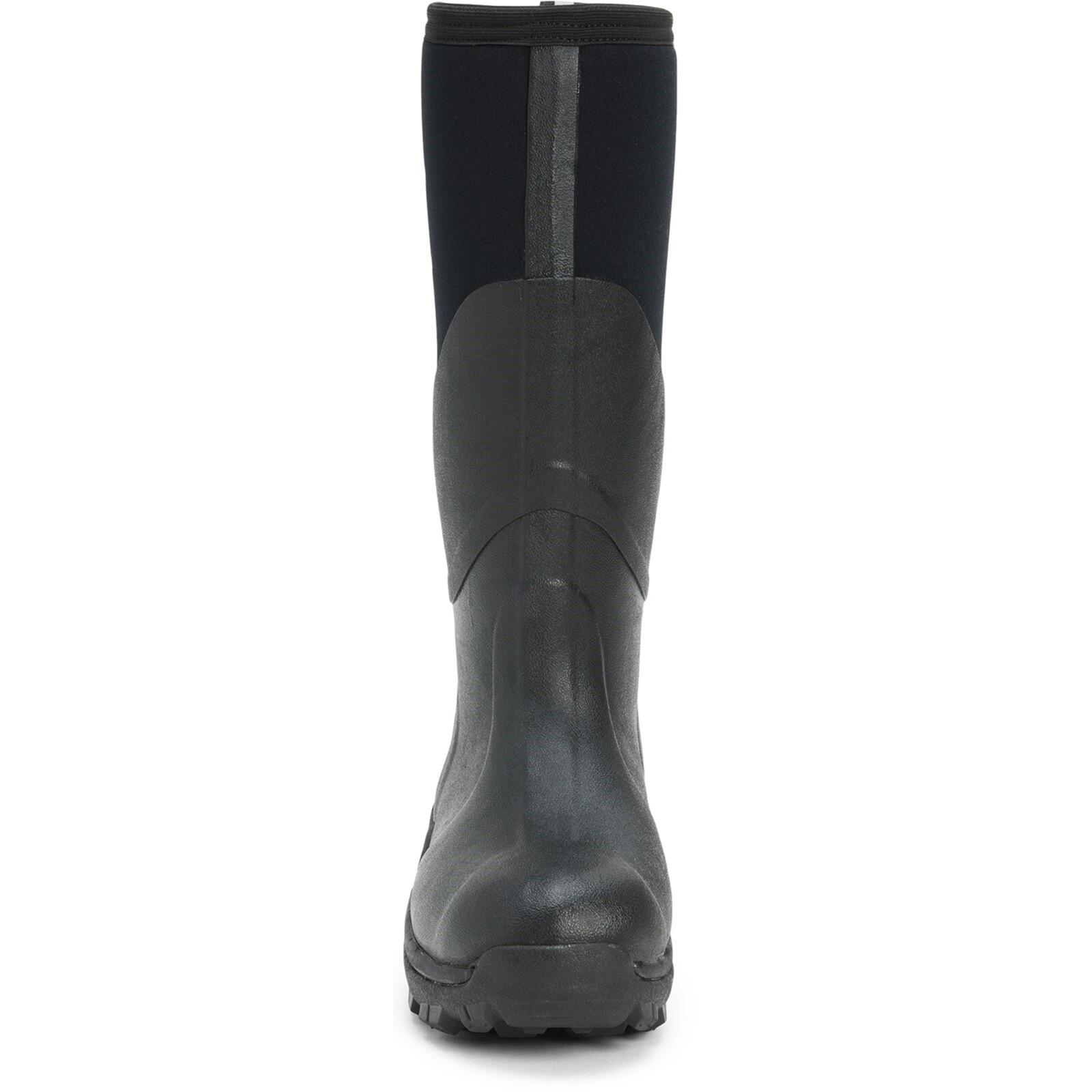 Muckmaster Hi Textile/Weather Wellingtons BLACK 4/7