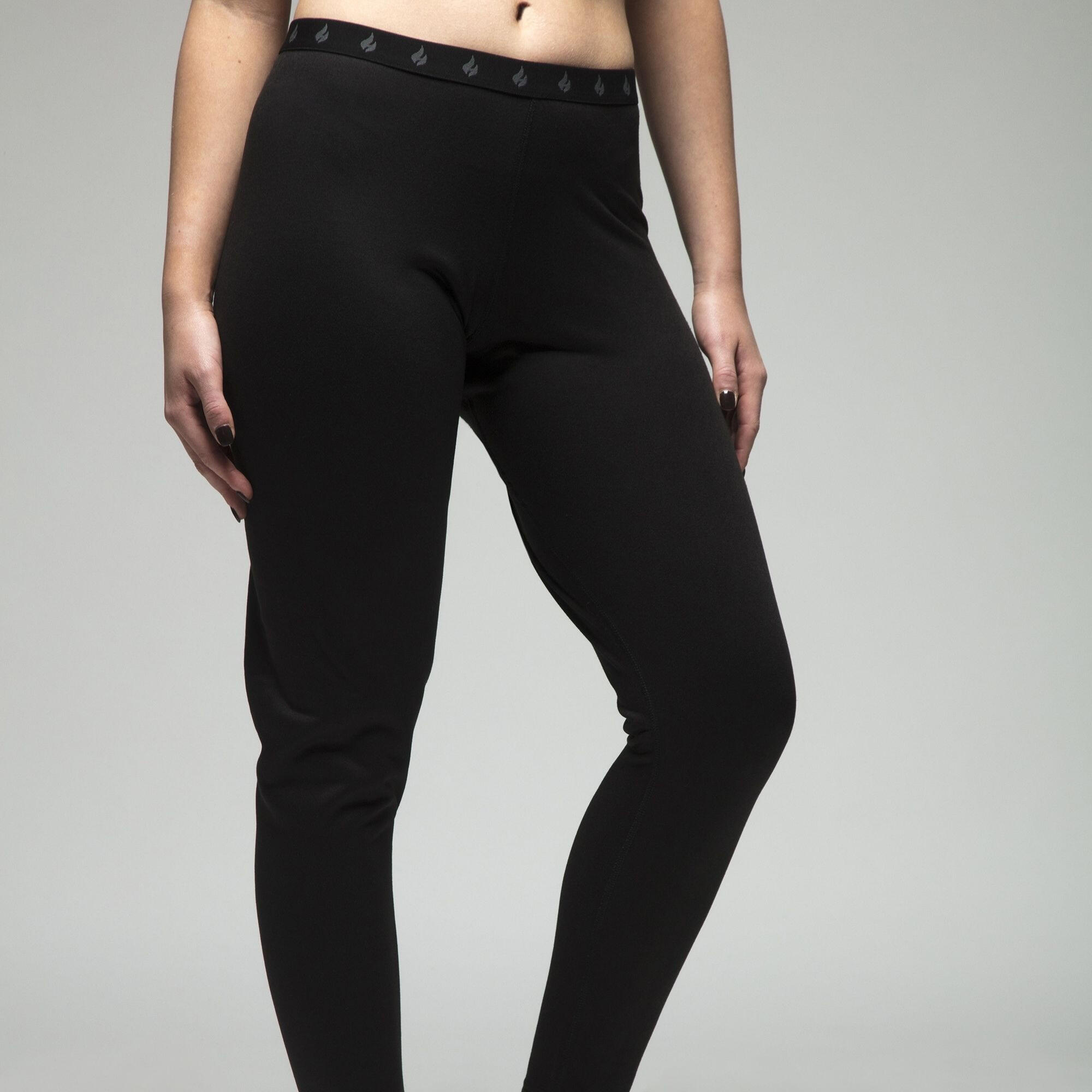 Ladies Fleece Lined Long John Thermal Bottoms | Ultra Lightweight 5/6