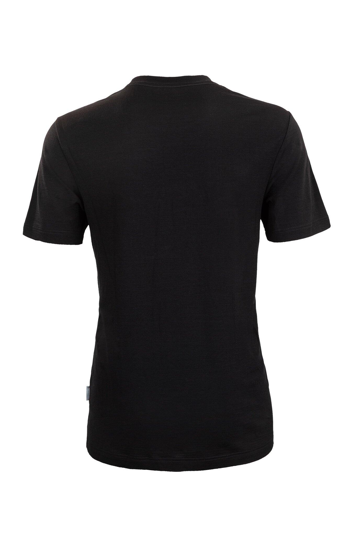 Thermowave Chemise en laine mérinos - Couche de base - Noir 6/6