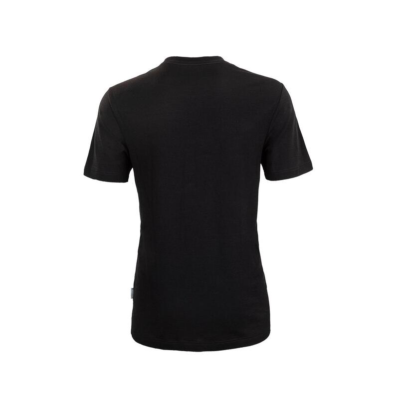 Thermowave Camisa de lana merino - Capa base - Negro