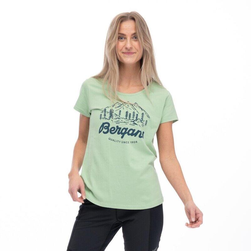 Bergans of Norway Tee-shirt Classic V2 W - Vert Jade Clair