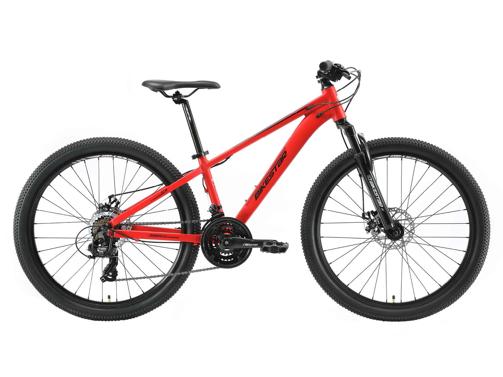 BIKESTAR Bikestar Hardtail Alu MTB Sport Small 26 Zoll 21 Speed