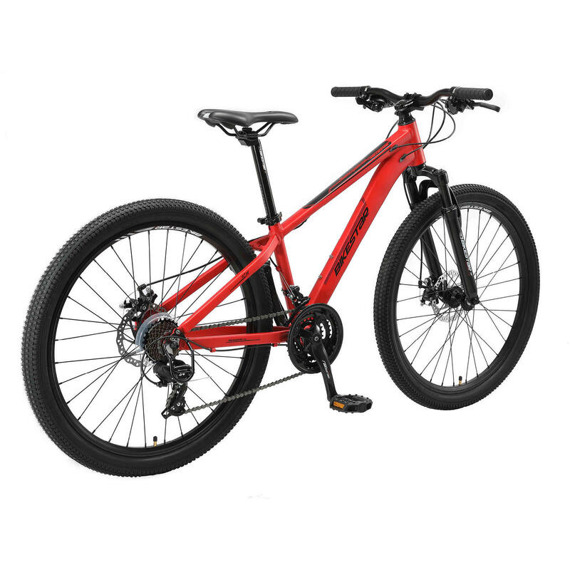 VTT 26" aluminium, semi-rigide, 21 vitesses, frein à disque
