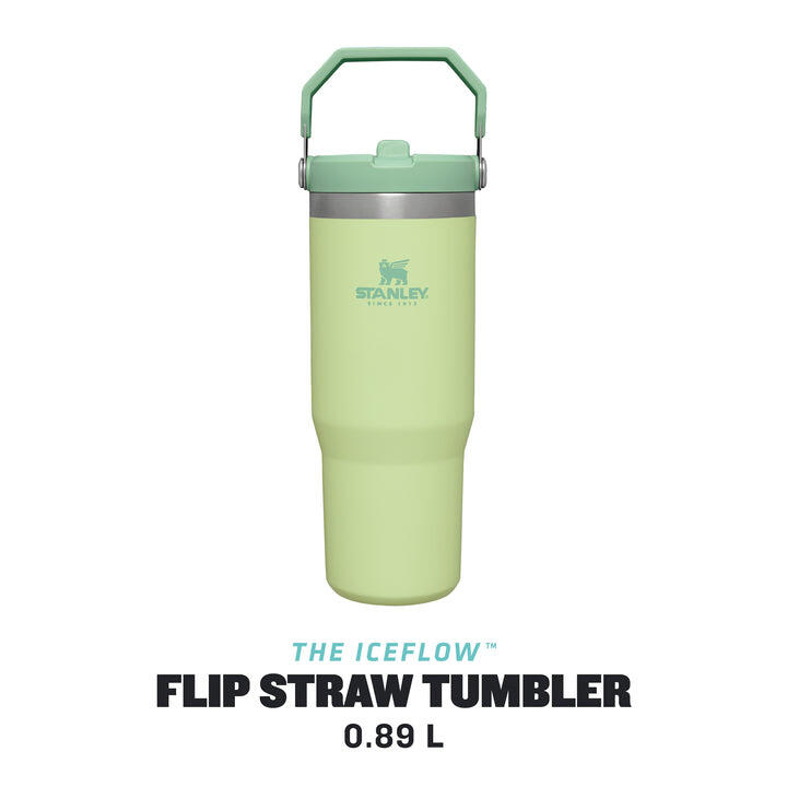 Stanley The IceFlow™ Flip Straw Tumbler - 0.89L / 30oz - Citron