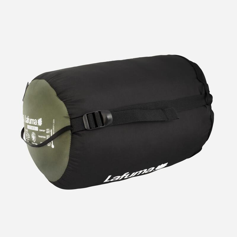 Sac de couchage Randonnée Mixte ACTIVE 5°  Droit