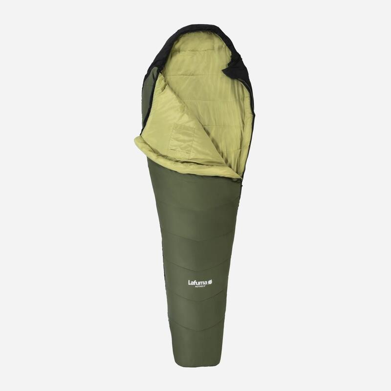 Sac de couchage Randonnée Mixte ACTIVE 5°  Droit