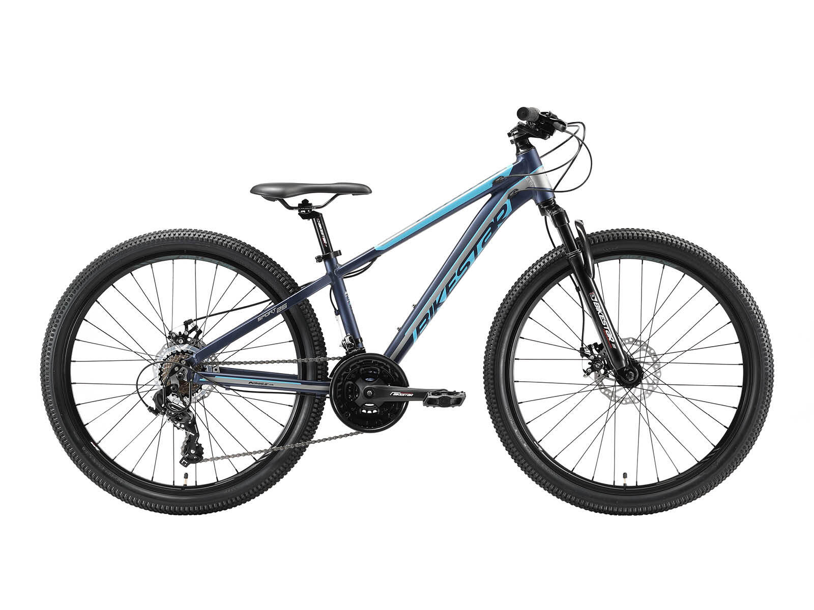BIKESTAR Bikestar Hardtail Alu MTB Sport Small 26 Zoll 21 Speed