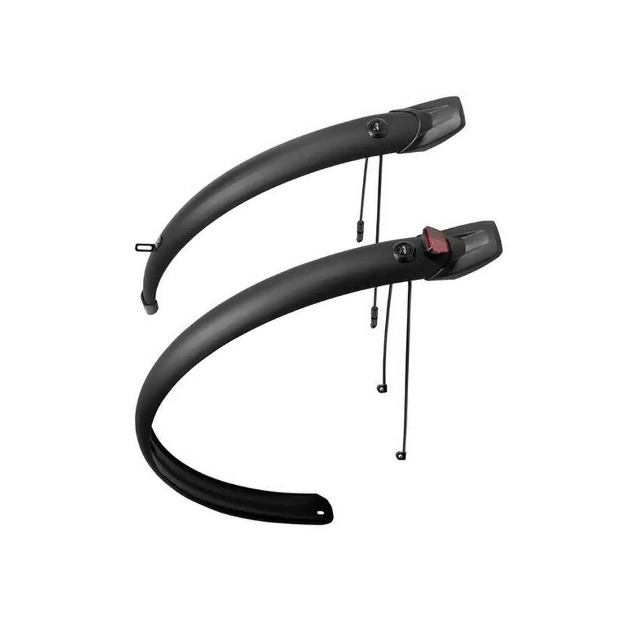 Komplet Błotników 28" Mg-F06 58Mm Czarny