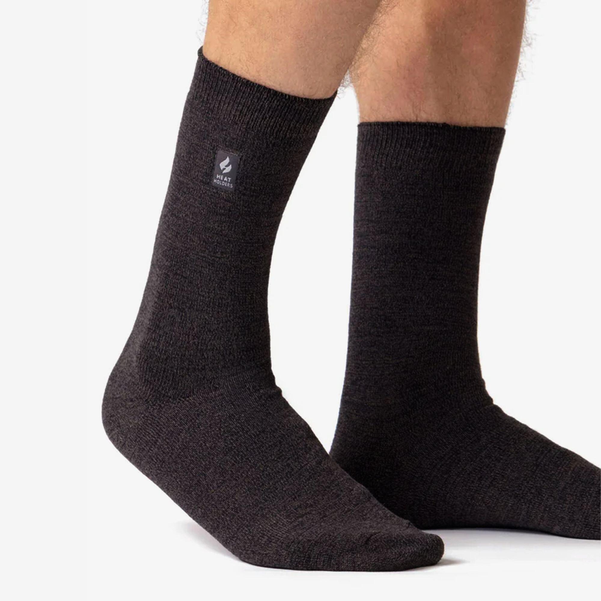 Heat Holders Ultra Lite - 1 Paire Chaussettes Polaires Femme Hiver 5/6