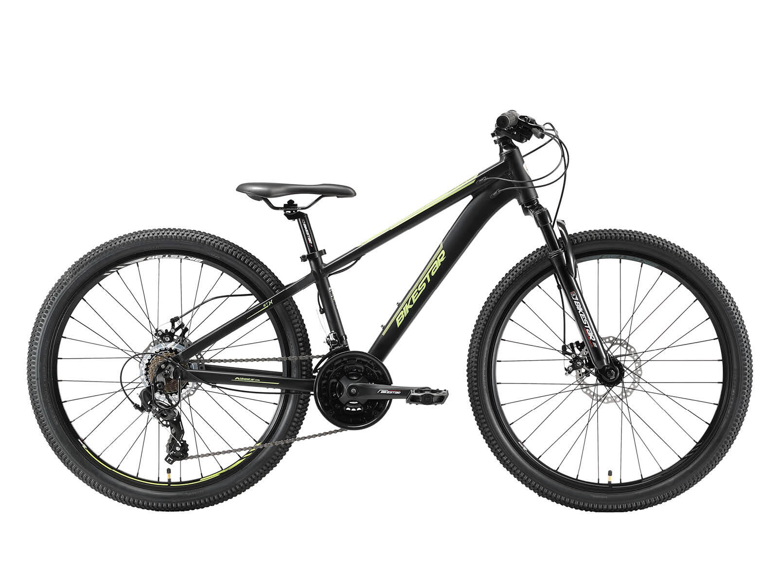 BIKESTAR Bikestar Hardtail Alu MTB Sport Small 26 Zoll 21 Speed