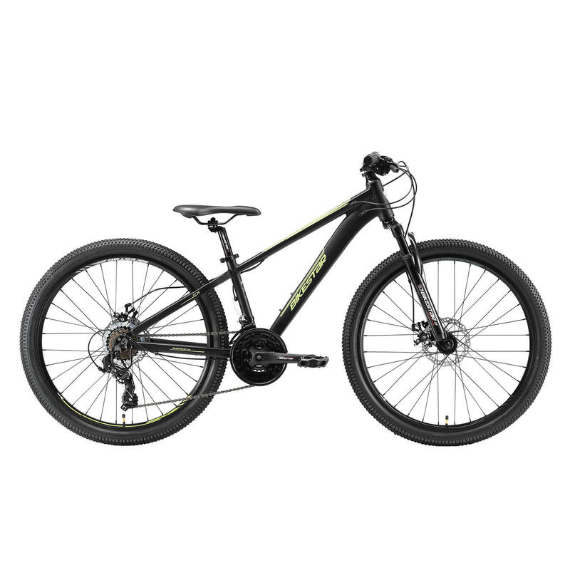 VTT 26" aluminium, semi-rigide, 21 vitesses, frein à disque