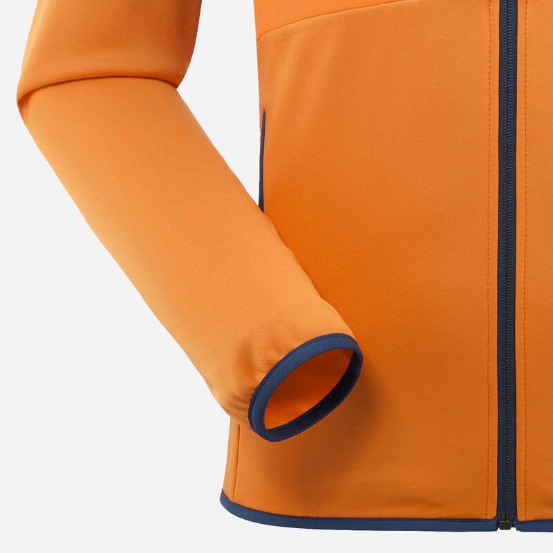 Shift F-Zip M férfi polár pulóver - narancssárga