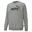 Hanorac Puma Essential Big Logo Crew Gri Gri