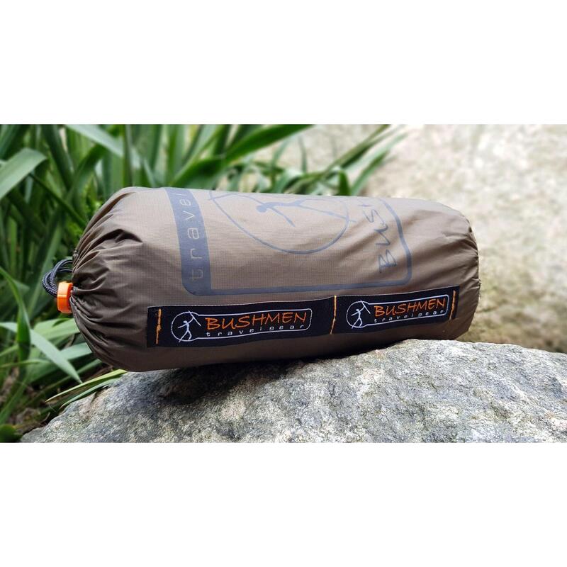 Bushmen Ultralight Tarp 3x3 - Dark Olive