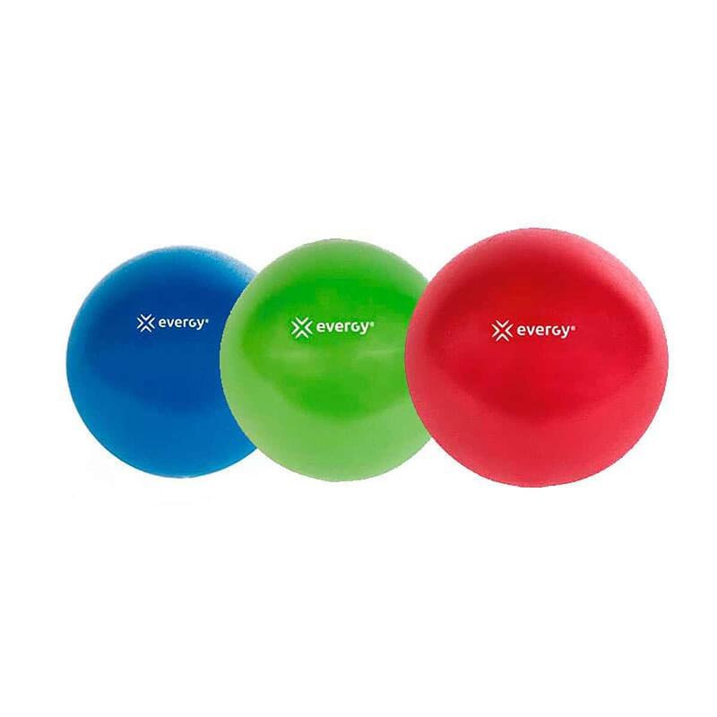 PELOTA PILATES EVERGY  15 CM FITBALL AZUL FITNESS GYM BALL